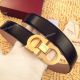 Best Quality Copy Ferragamo Smooth Leather Belt - Silver Buckle (2)_th.jpg